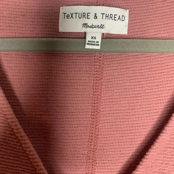 Madewell Tie Front Cotton Crop Top - Picture 8 of 10